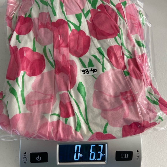 Janie and Jack‎ girl’s pink floral zip sleeveless summer sun dress formal size 5 - Picture 7 of 7